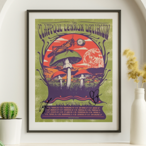 Claypool Lennon Delirium Spring Tour 2019 - NOT SIGNED - Live Concert Poster Wall Art Print - 124002