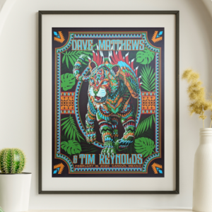 Dave Matthews - Cancun Mexico, February 16, 2020 - Live Concert Poster Wall Art Print - 127002