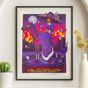 Dave Matthews Band - Saratoga Performing Arts Center Saratoga Springs NY, July 6, 2024 - Live Concert Poster Wall Art Print - 127006