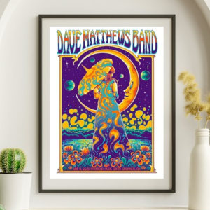 Dave Matthews Band - Riverbend Music Theater, Cincinnati OH, June 13, 2025 - Live Concert Poster Wall Art Print - 127008