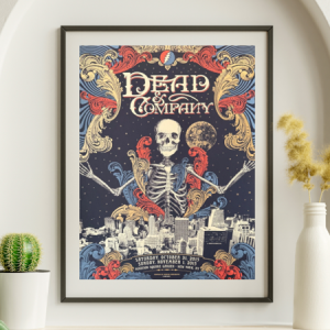 Dead and Company - Madison Square Garden NY, October 31, 2015 - Live Concert Poster Wall Art Print - 131001