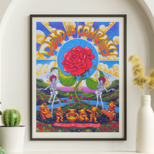 Dead and Company - Fiddlers Green Greenwood CO, October 22, 2021 - Live Concert Poster Wall Art Poster Print - 131012