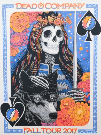 Dead and Company - Fall Tour 2017 - Live Concert Poster Wall Art Print - 131245 - Image 2