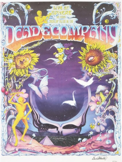 Dead and Company - Sphere Las Vegas NV July 11 2024 - Live Concert Poster Wall Art Print - 131253 - Image 2