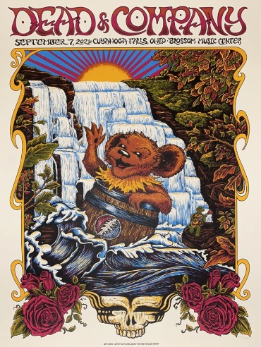 Dead and Company - Blossom Music Center Cuyahoga Falls OH September 7 2021 – Live Concert Poster Wall Art Print – 131287 - Image 2