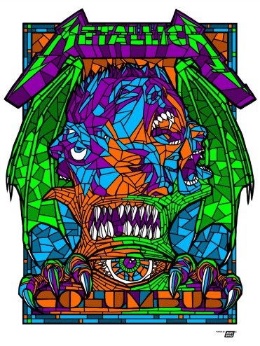 Metallica - Mapfre Stadium Columbus, OH May 21 2017 - Live Concert Poster Wall Art Print - 158026 - Image 2