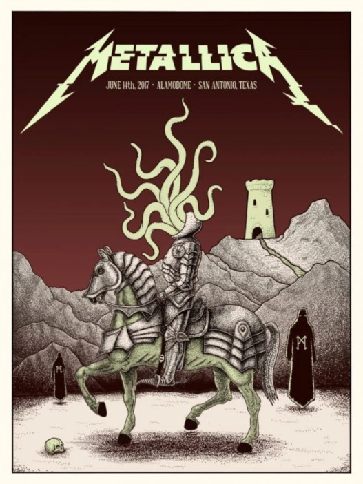 Metallica - Alamadome San Antonia TX June 14 2017 - Live Concert Poster Wall Art Print - 158170 - Image 2