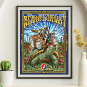 Dead and Company - Dos Equis Pavilion Dallas TX October 14 2021 – Live Concert Poster Wall Art Print – 131322
