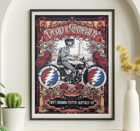 Dead and Company - First Niagra Center Buffalo NY November 11, 2015 - Live Concert Poster Wall Art Print - 131237