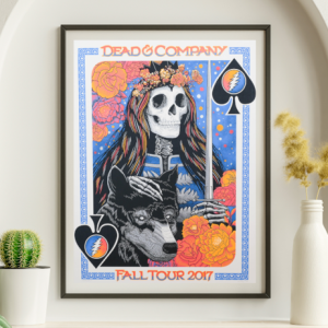 Dead and Company - Fall Tour 2017 - Live Concert Poster Wall Art Print - 131245