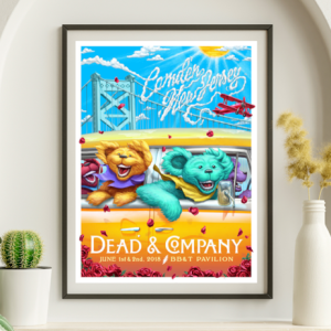 Dead and Company - BB&T Pavilion Camden NJ June 1 2018 - Live Concert Poster Wall Art Print - 131249