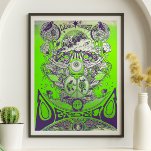 Dead and Company - Sphere Las Vegas NV August 3 2024 - Live Concert Poster Wall Art Print - 131252