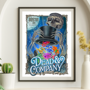 Dead and Company - TD Garden Boston MA November 19 2017 - Live Concert Poster Wall Art Print - 131255