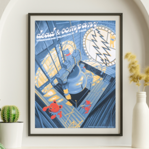 Dead and Company - Citizens Bank Park Philadelphia PA July 10 2022 - Live Concert Poster Wall Art Print - 131259