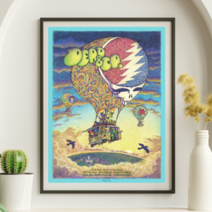 Dead and Company - Ruoff Music Center Noblesville IN June 27 2023 - Live Concert Poster Wall Art Print - 131264