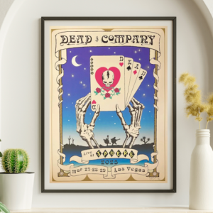 Dead and Company - Sphere Las Vegas NV March 27 2025 - Live Concert Poster Wall Art Print - 131265