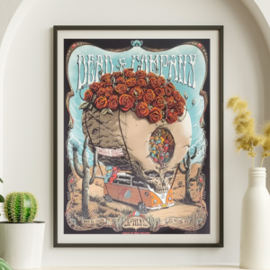 Dead and Company - Sphere Las Vegas NV May 16 2024 - Live Concert Poster Wall Art Print - 131266