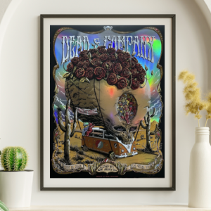 Dead and Company – Sphere Las Vegas NV May 16 2024 FOIL – Live Concert Poster Wall Art Print – 131267