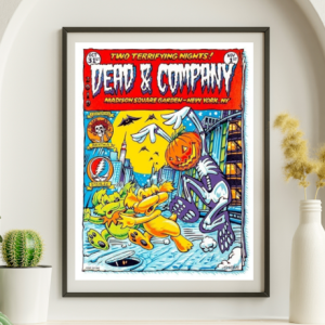 Dead and Company - Madison Square Garden NY October 31 2019 – Live Concert Poster Wall Art Print – 131272
