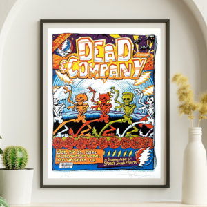 Dead and Company - Hollywood Bowl Los Angeles CA Oct 29 2021 – Live Concert Poster Wall Art Print – 131279