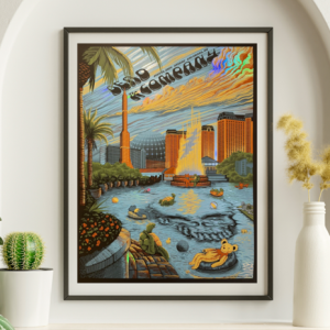 Dead and Company - Sphere Las Vegas NV July 13 2024 FOIL – Live Concert Poster Wall Art Print – 131291
