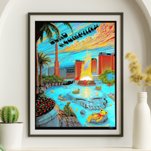 Dead and Company - Sphere Las Vegas NV July 13 2024 FOIL 2 – Live Concert Poster Wall Art Print – 131292