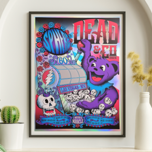 Dead and Company - Sphere Las Vegas NV Run March 20 2025 FOIL – Live Concert Poster Wall Art Print – 131293
