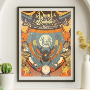 Dead and Company - Kia Forum Los Angeles CA December 30 2015  – Live Concert Poster Wall Art Print – 131295
