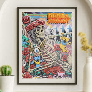 Dead and Company - Hampton Coliseum Hampton VA November 8 2019 – Live Concert Poster Wall Art Print – 131296