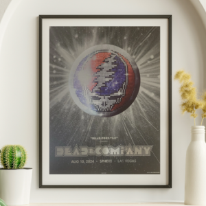 Dead and Company - Sphere Las Vegas NV August 10 2024 – Live Concert Poster Wall Art Print – 131302