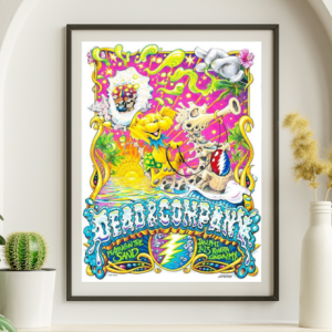 Dead and Company - Riviera Maya Cancun Mexico January 14 2023 – Live Concert Poster Wall Art Print – 131327