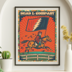 Dead and Company - Saratoga Performing Arts Center Saratoga NY August 27 2021 – Live Concert Poster Wall Art Print – 131329