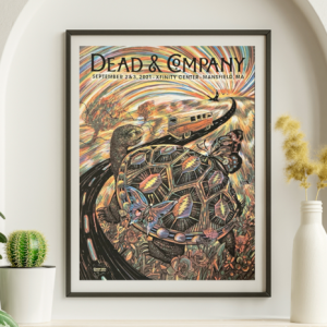 Dead and Company - Xfinity Center Mansfield MA September 2 2021 – Live Concert Poster Wall Art Print – 131332