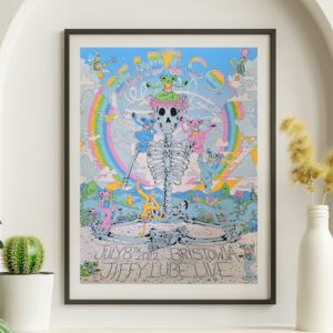 Dead and Company - Jiffy Lube Live Bristow VA July 8 2022 – Live Concert Poster Wall Art Print – 131339