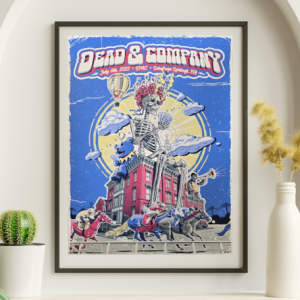 Dead and Company - Saratoga Springs Performing Arts Saratoga NY July 6 2022 – Live Concert Poster Wall Art Print – 131340