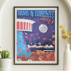 Dead and Company - The Forum Los Angeles CA December 28 2019 – Live Concert Poster Wall Art Print – 131347