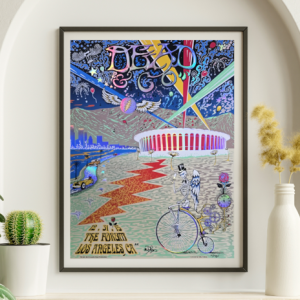 Dead and Company - The Forum Los Angeles CA December 31 2015 FOIL – Live Concert Poster Wall Art Print – 131350
