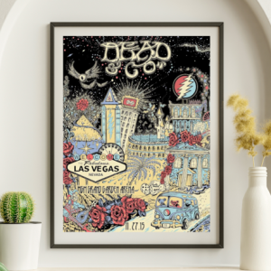Dead and Company - MGM Grand Garden Arena NV November 27 2015 – Live Concert Poster Wall Art Print – 131357