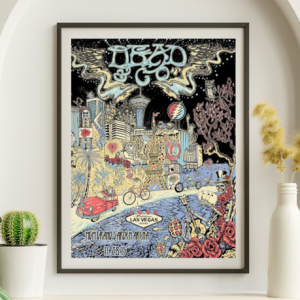 Dead and Company - MGM Grand Garden Arena NV November 28 2015 – Live Concert Poster Wall Art Print – 131358