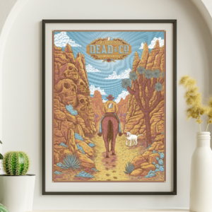 Dead and Company - Sphere Las Vegas NV July 5 2024 – Live Concert Poster Wall Art Print – 131366