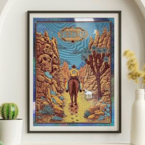 Dead and Company - Sphere Las Vegas NV July 5 2024 FOIL – Live Concert Poster Wall Art Print – 131367