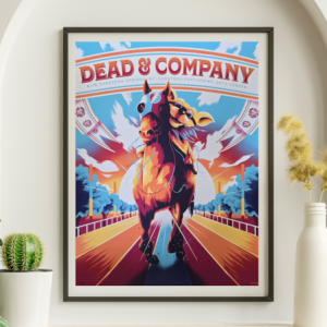 Dead and Company - Saratoga Springs Performing Arts Center Saratoga NY June 18 2019 – Live Concert Poster Wall Art Print – 131370