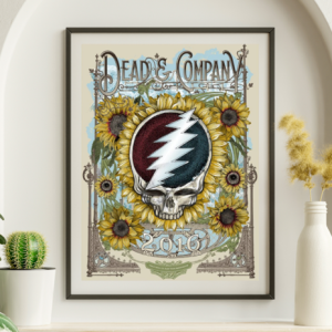 Dead and Company - Sleeptrain Amphitheater Chula Vista CA July 27 2016 – Live Concert Poster Wall Art Print – 131374