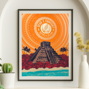 Dead and Company - Riviera Maya Cancun Mexico January 17 2019 – Live Concert Poster Wall Art Print – 131376