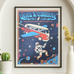 Dead and Company - Hampton Coliseum Hampton VA November 8 2019 – Live Concert Poster Wall Art Print – 131379