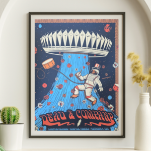 Dead and Company - Hampton Coliseum Hampton VA November 9 2019 – Live Concert Poster Wall Art Print – 131380