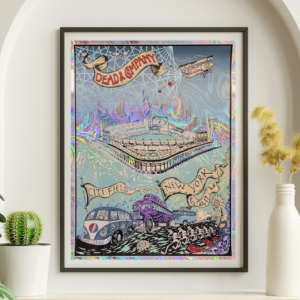 Dead and Company - Citi Field NY June 24 2017 FOIL – Live Concert Poster Wall Art Print – 131384