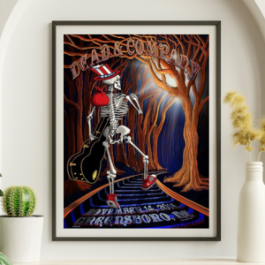 Dead and Company - Greensborough NC November 14 2015 – Live Concert Poster Wall Art Print – 131387