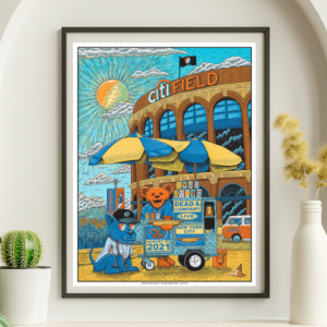 Dead and Company - Citifield New York NY August 20 2021 – Live Concert Poster Wall Art Print – 131392