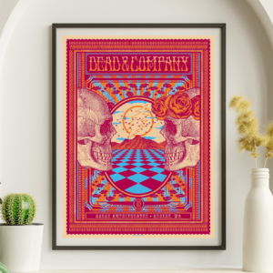 Dead and Company - Gorge Amphitheater George WA June 29 2018 – Live Concert Poster Wall Art Print – 131394